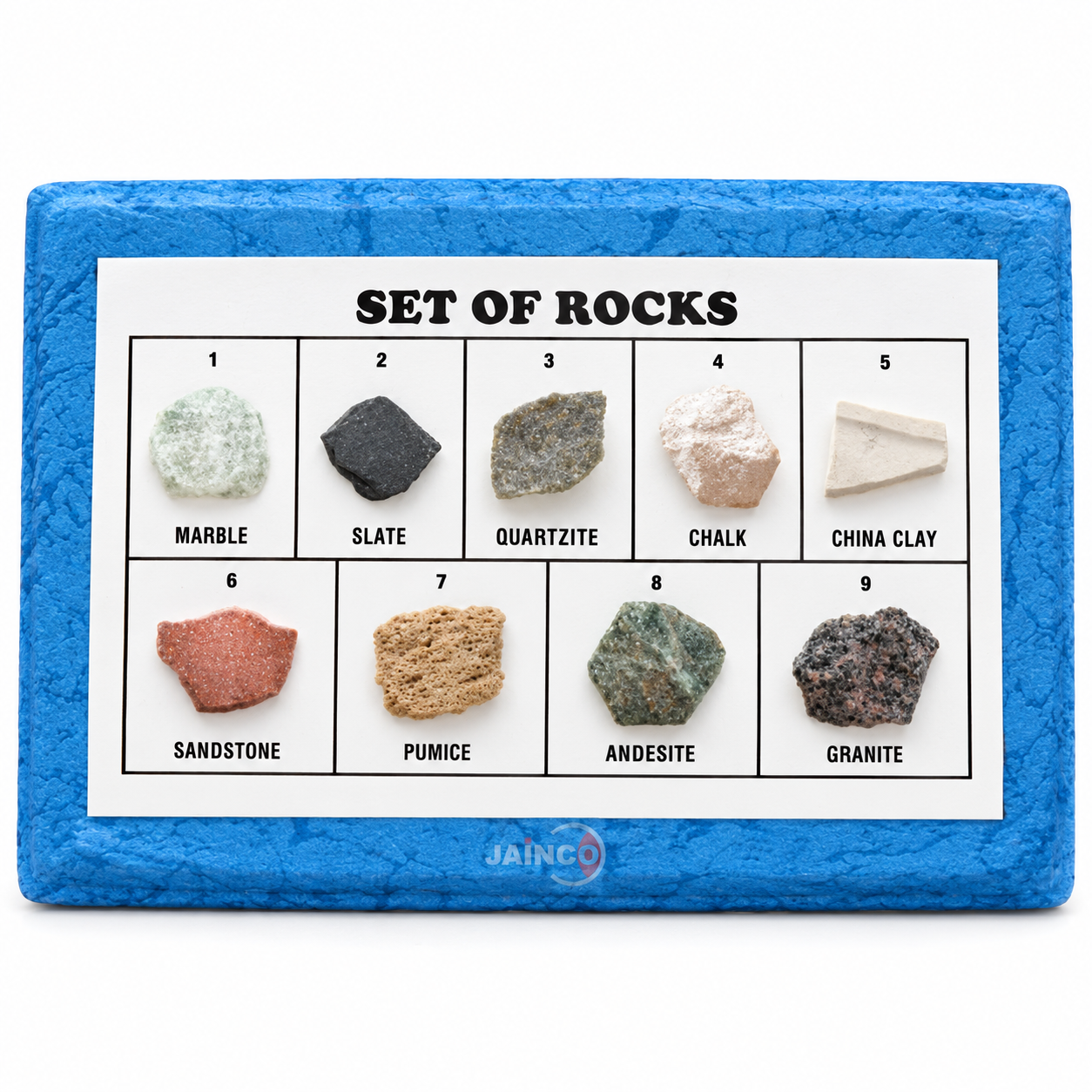 Collection of 9 Rocks